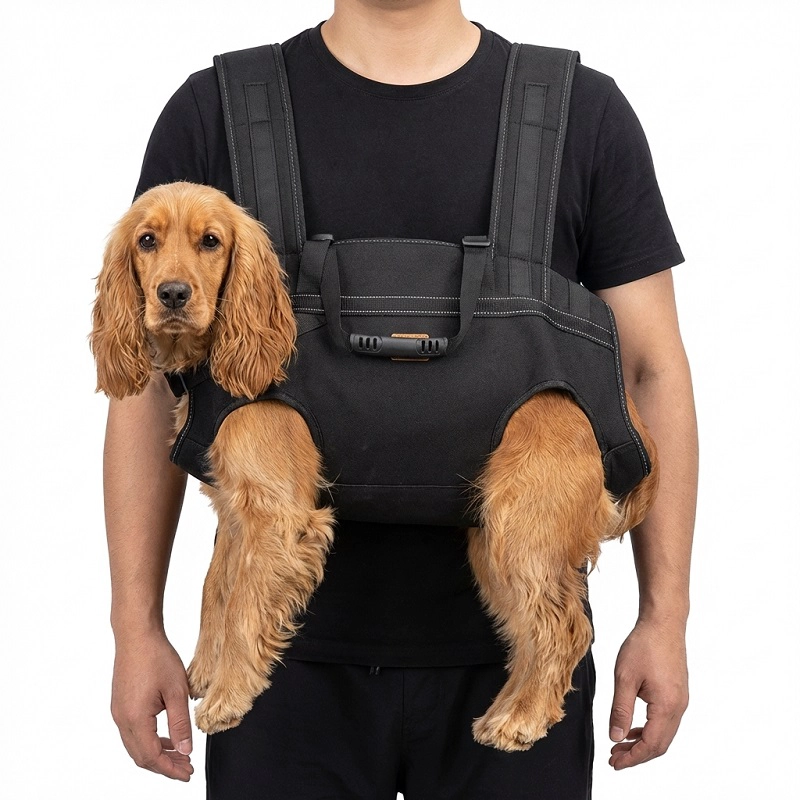 MOCHILA PORTA PERROS RAZAS GRANDES – FRONTAL, ESPALDA, BOLSO, BICICLETA L - 2