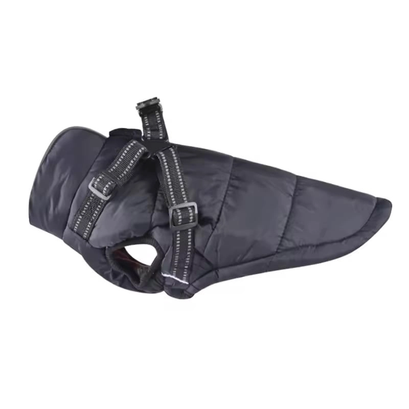 PARKA IMPERMEABLE PARA PERROS CON ARNE S REFLECTANTE - M - 2