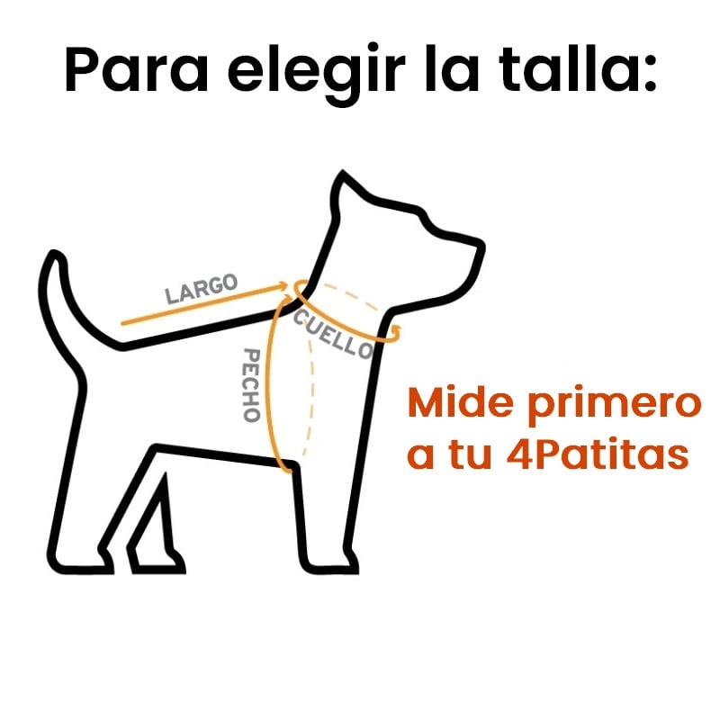 PARKA IMPERMEABLE PARA PERROS GRANDES REFLECTANTE Y CON ARNE S - 3XL - 5
