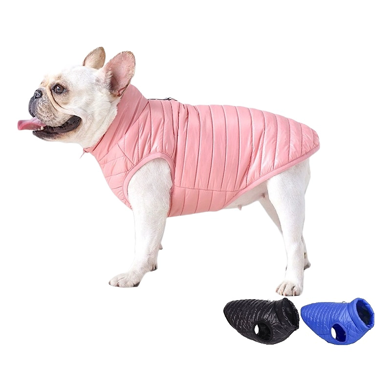 PARKA IMPERMEABLE PARA PERROS – TE RMICA Y LIVIANA ROSADA L - 1