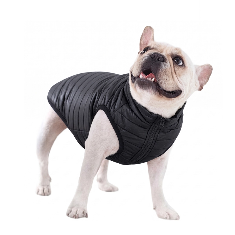 PARKA IMPERMEABLE PARA PERROS – TE RMICA Y LIVIANA NEGRO XL - 1