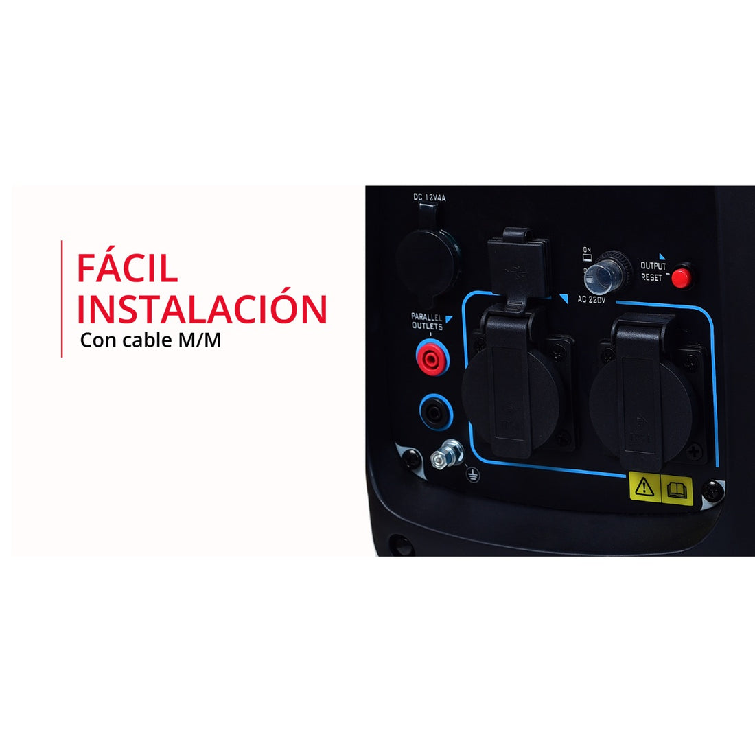 Generador Eléctrico Bencinero Watson 2200W Inverter - 7