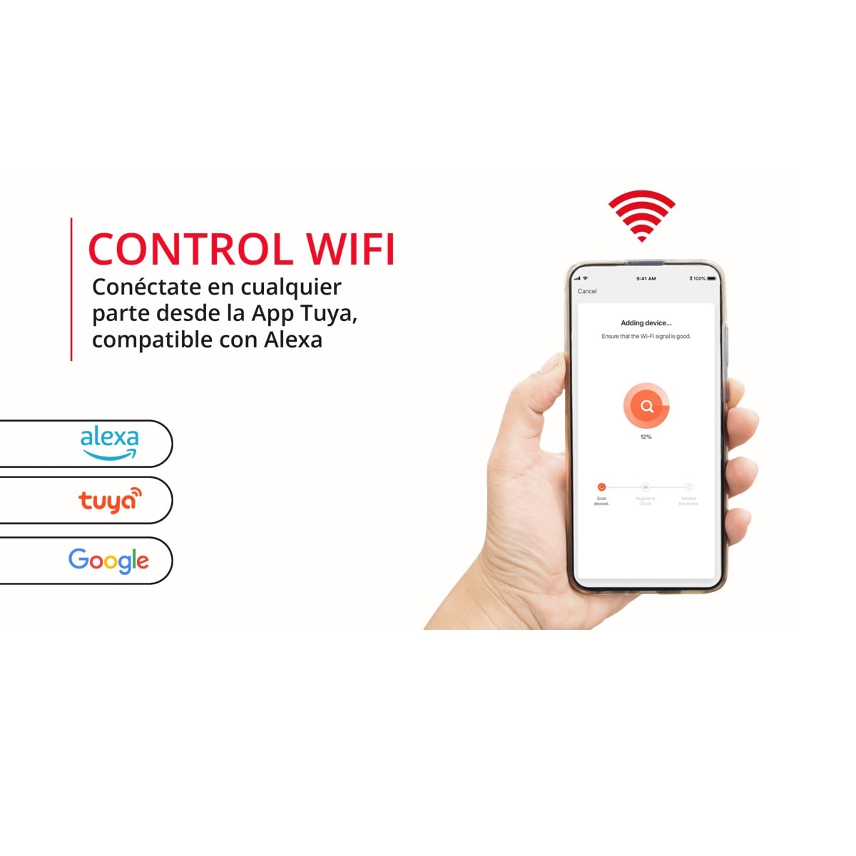 Estufa Infrarroja IR04 con Purificador de Aire + Wi-Fi | Hasta 60 m² - 4