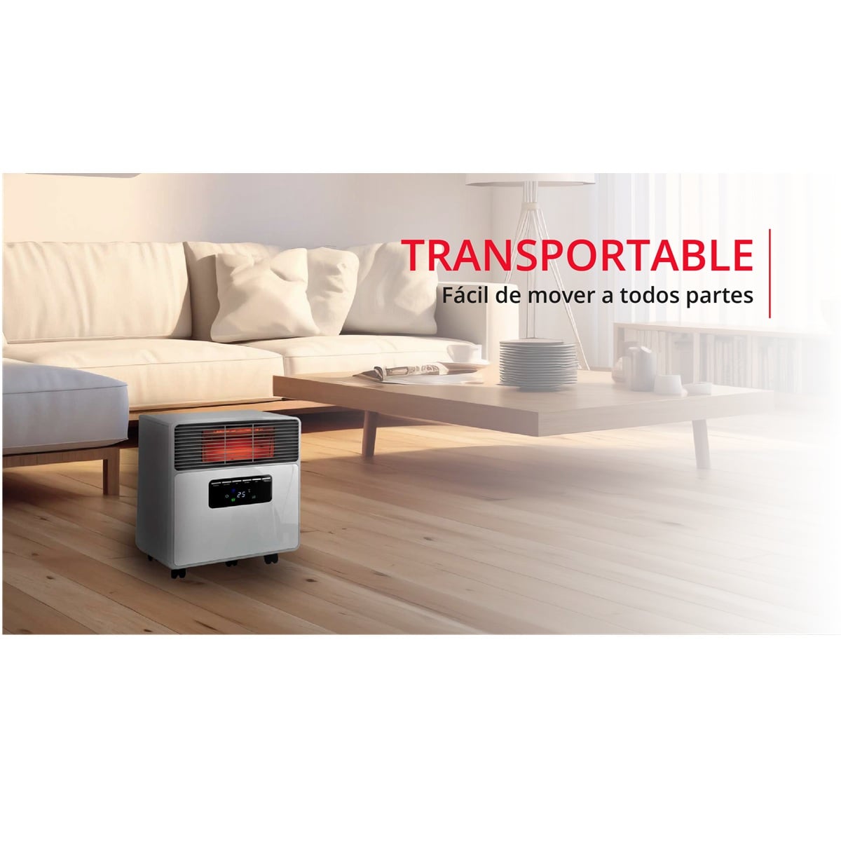 Estufa Infrarroja IR04 con Purificador de Aire + Wi-Fi | Hasta 60 m² - 5