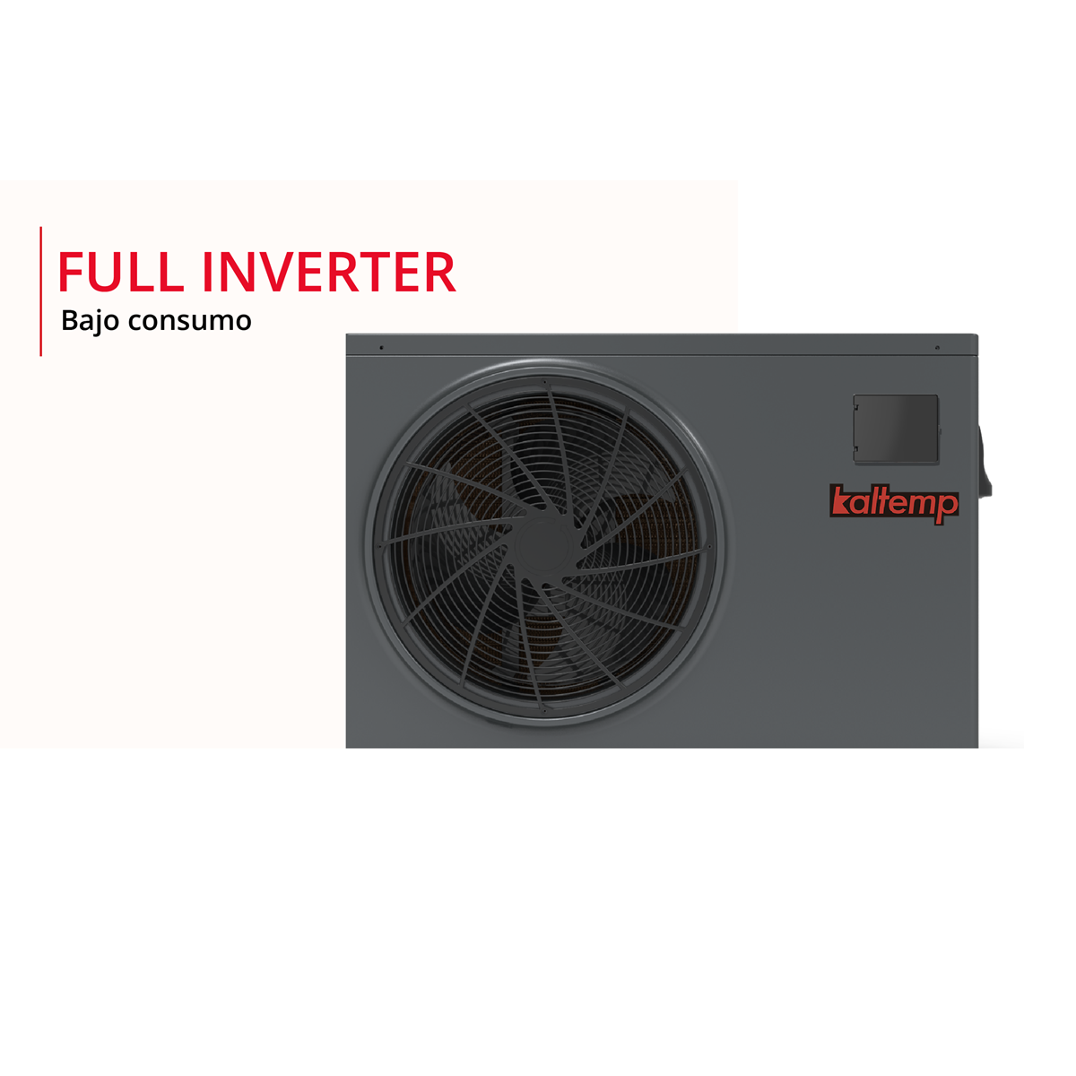 BOMBA DE CALOR KALTEMP POOLTEMP NEO 13 INVERTER | 55 M3 - 4