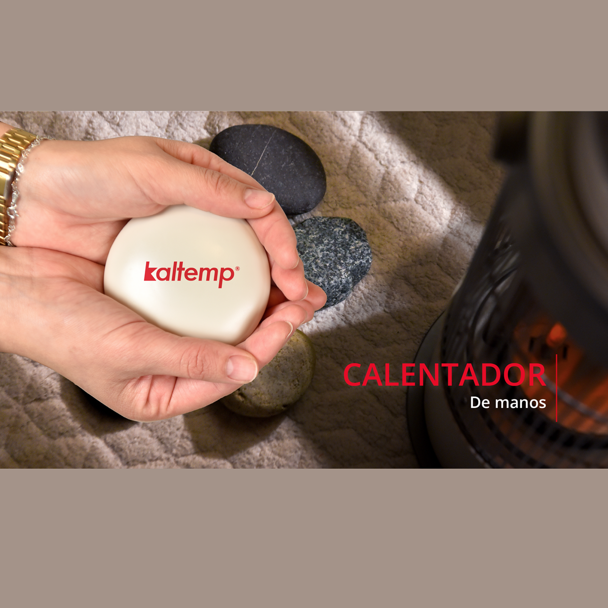 ESTUFA ELÉCTRICA INFRARROJA KALTEMP IR STONE - 10