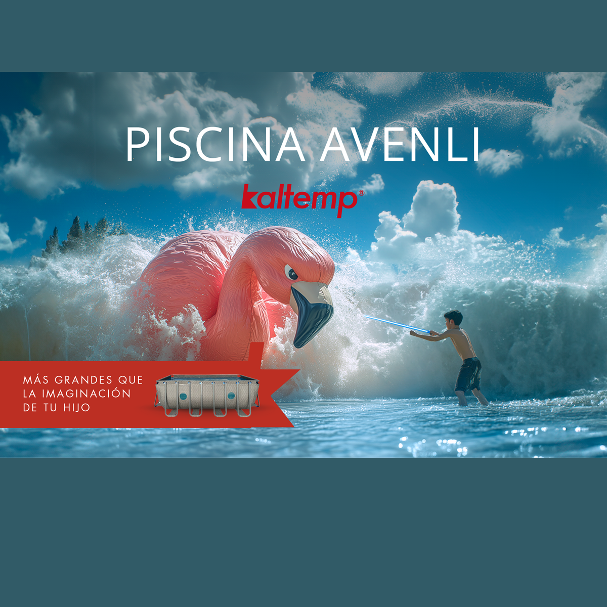 PISCINA ESTRUCTURAL AVENLI RECTANGULAR VENTANA 4X2.07X1.22M 10M3 - 10