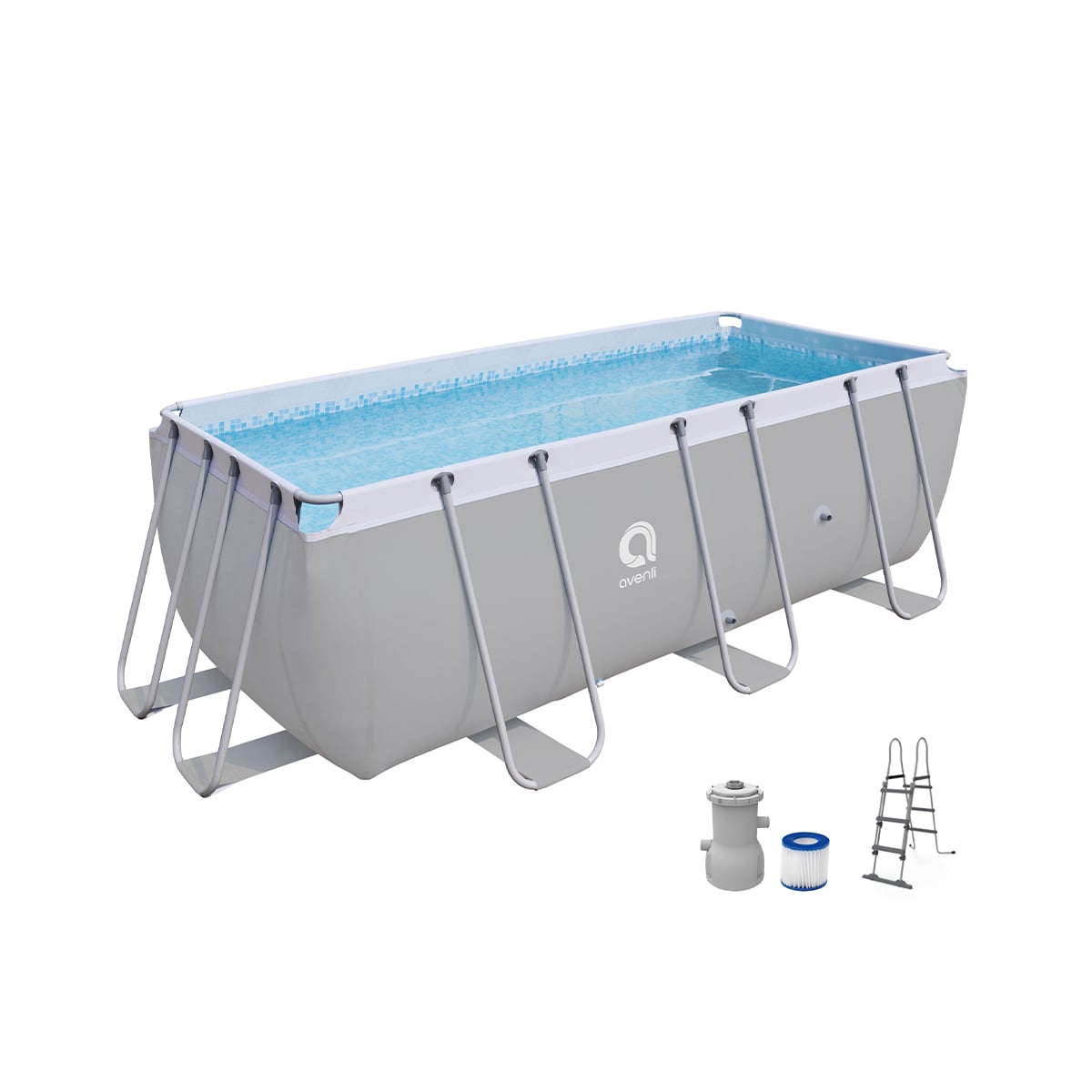 PISCINA ESTRUCTURAL RECTANGULAR AVENLI 4X2X 0.99 M 7M3 - 2