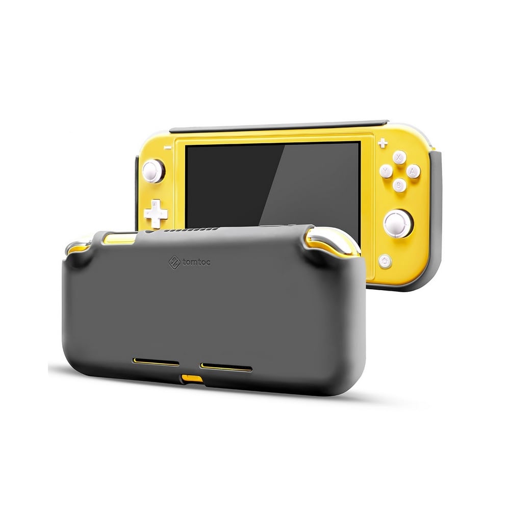TOMTOC - CARCASA DE SILICONA PARA NINTENDO SWITCH LITE | EN COLOR AMARILLO - 1