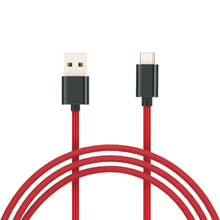 MI BRAIDED USB TYPE-C CABLE 100CM (RED) | Rojo - 1