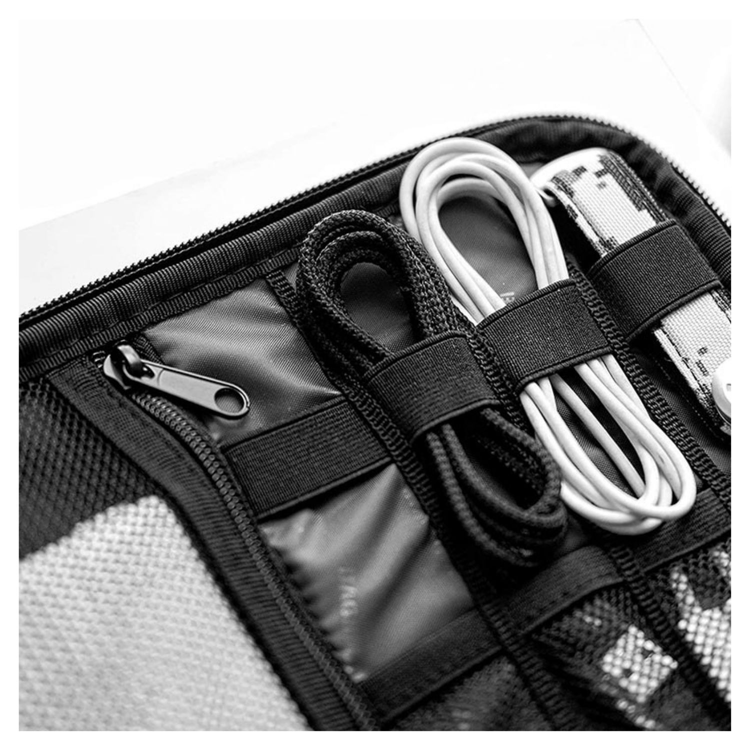 Bagsmart Organizador Electrónico Glendora para Viajes Compacto Gris - 7