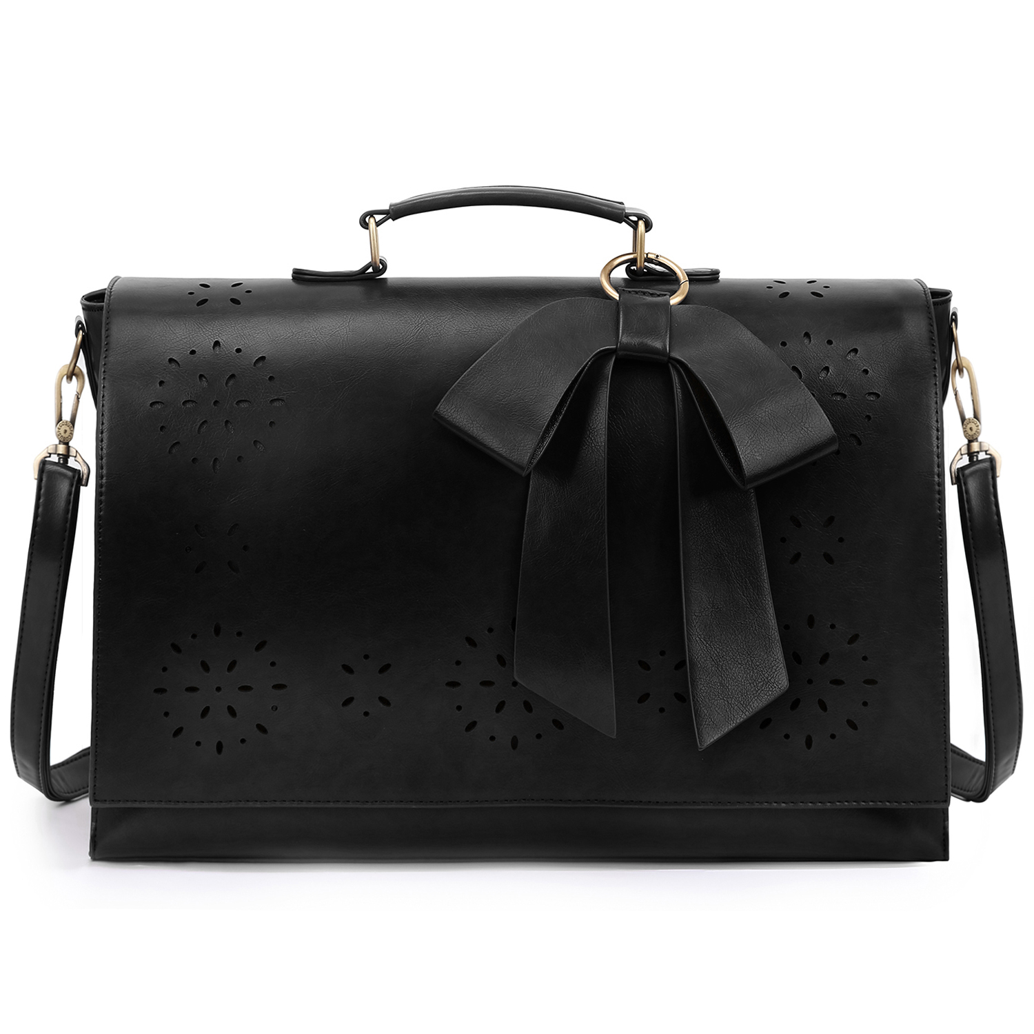 ECOSUSI MALETÍN BOW PARA LAPTOP 15.6' - EN COLOR NEGRO - 1