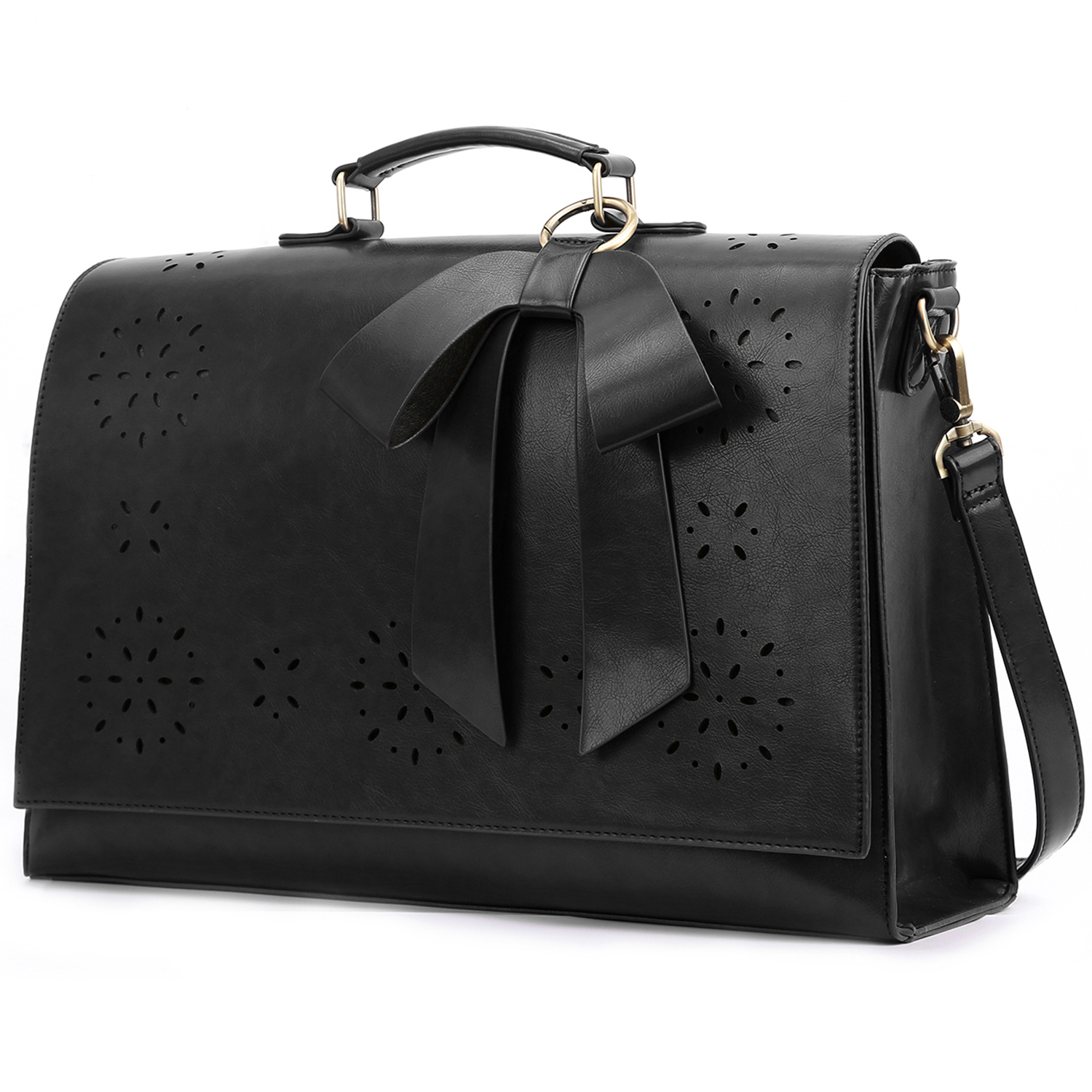 ECOSUSI MALETÍN BOW PARA LAPTOP 15.6' - EN COLOR NEGRO - 2