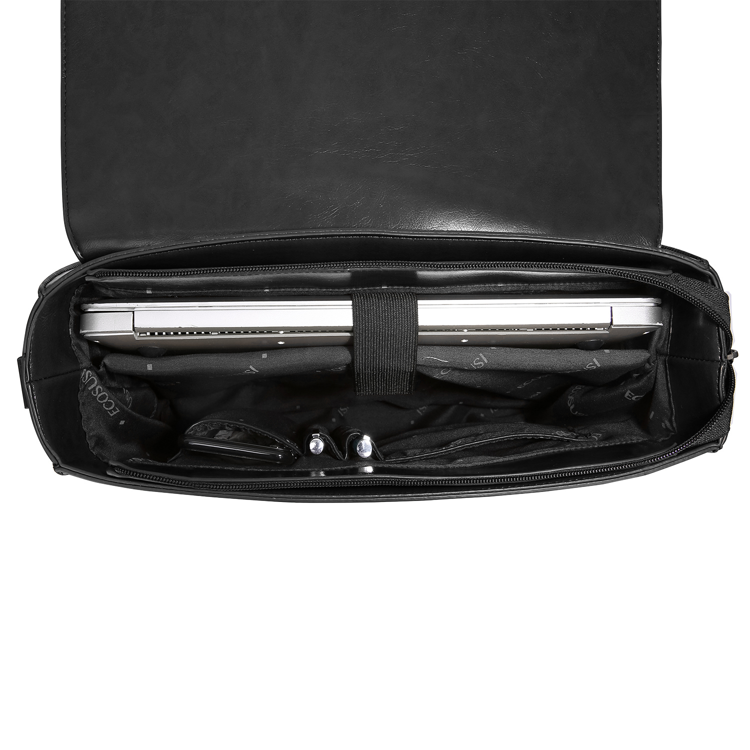 ECOSUSI MALETÍN BOW PARA LAPTOP 15.6' - EN COLOR NEGRO - 3