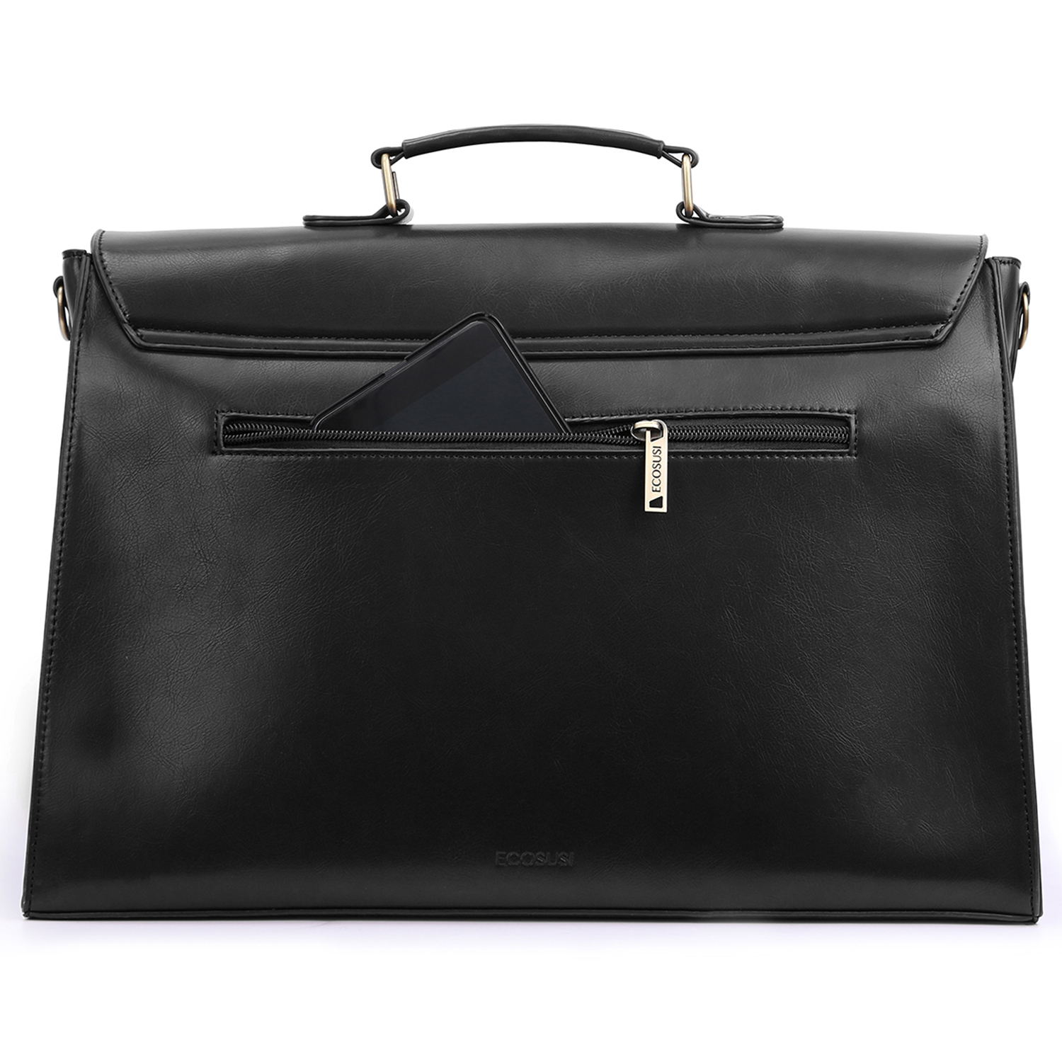 ECOSUSI MALETÍN BOW PARA LAPTOP 15.6' - EN COLOR NEGRO - 4