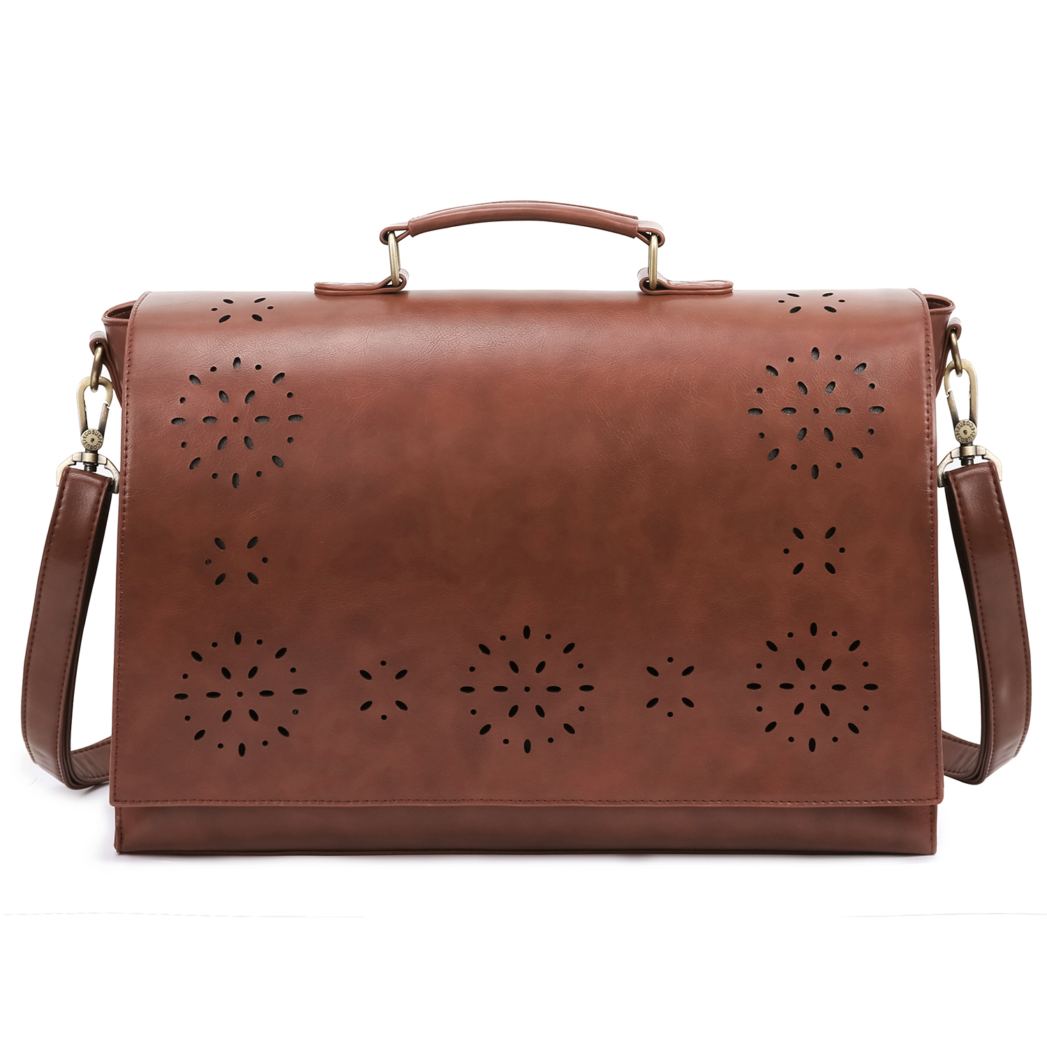 ECOSUSI MALETÍN BOW PARA LAPTOP 15.6' - CAFÉ - 2