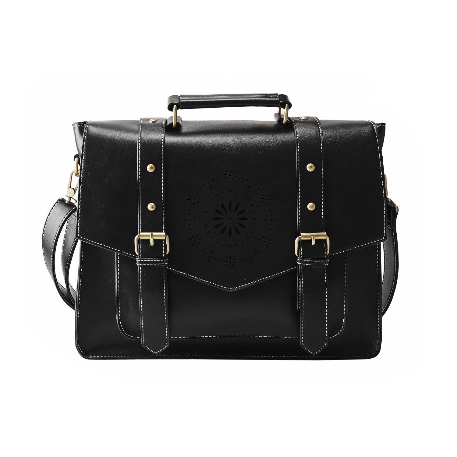 ECOSUSI MALETÍN & MOCHILA CLASSIC PARA LAPTOP 15.6'- NEGRO - 1