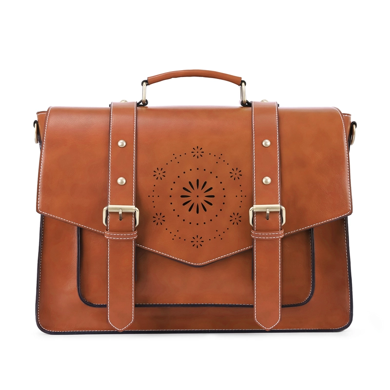 ECOSUSI MALETIN & MOCHILA CLASSIC PARA LAPTOP 15.6'- CAMEL