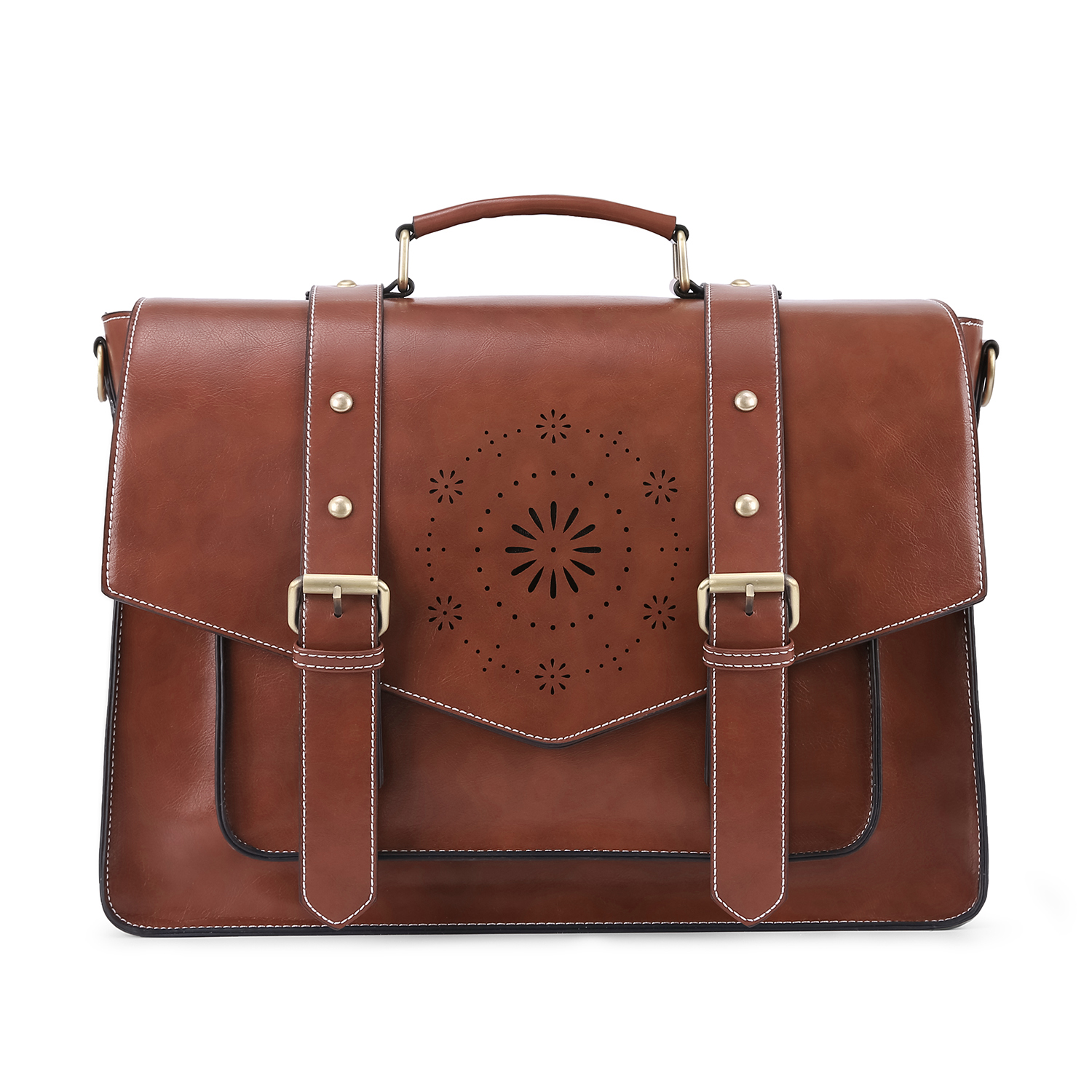 ECOSUSI MALETÍN & MOCHILA CLASSIC PARA LAPTOP 15.6' - CAFÉ - 1