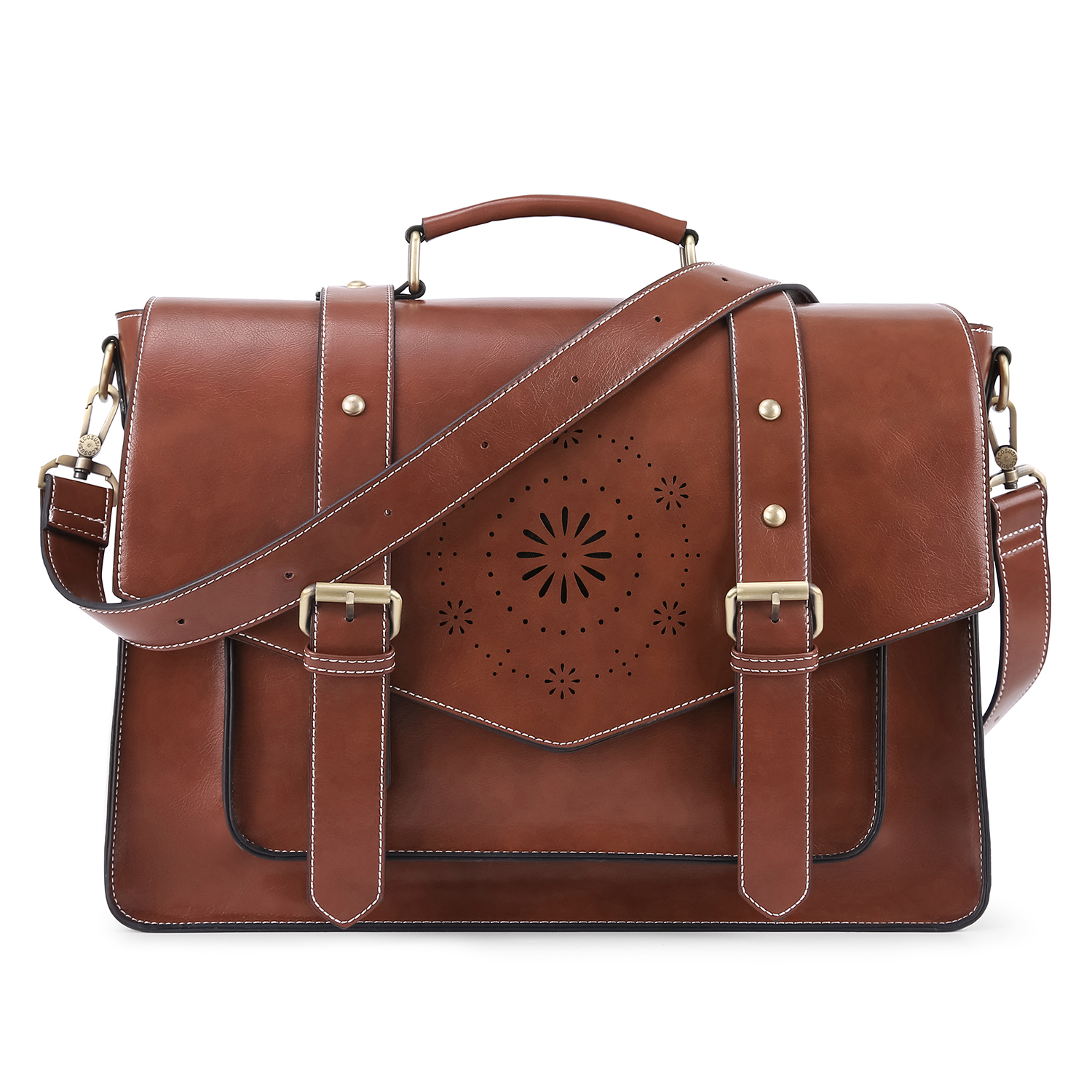 ECOSUSI MALETÍN & MOCHILA CLASSIC PARA LAPTOP 15.6' - CAFÉ - 3