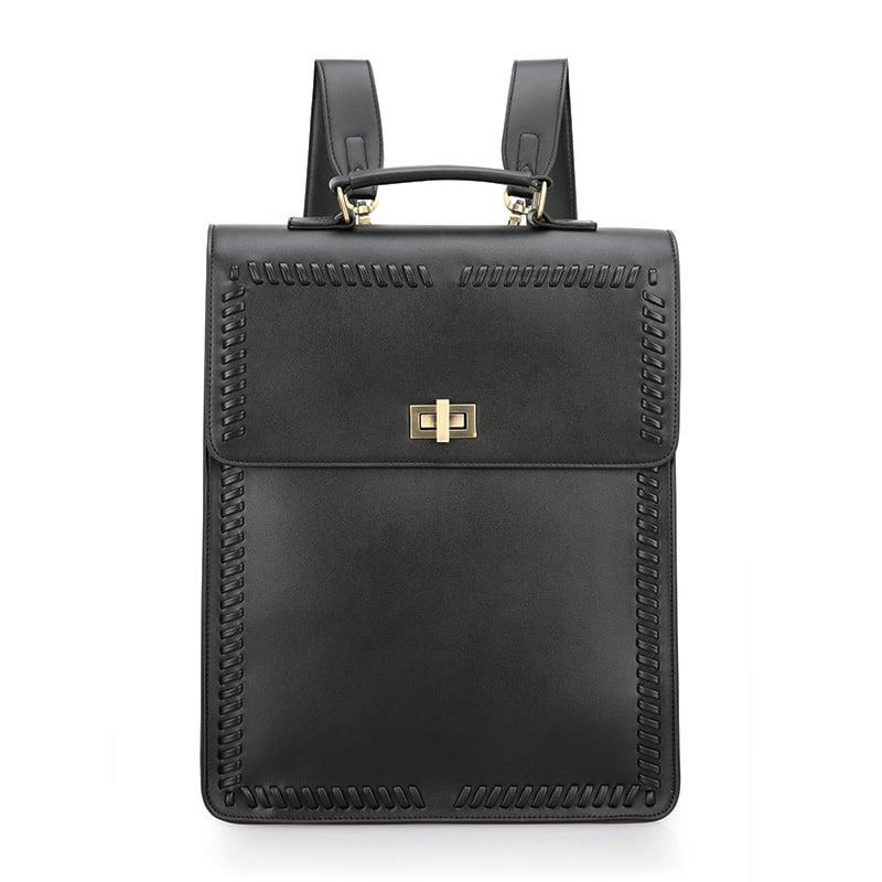 ECOSUSI MOCHILA DAWN VINTAGE LAPTOP 15,6'' - NEGRO - 1