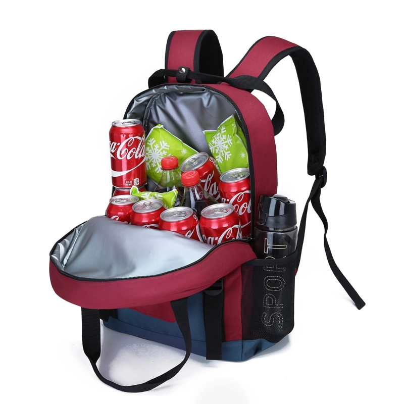 TOURIT WAGTAILS MOCHILA PREMIUM CON ENFRIADOR VACACIONAL-23L ROJO - 4