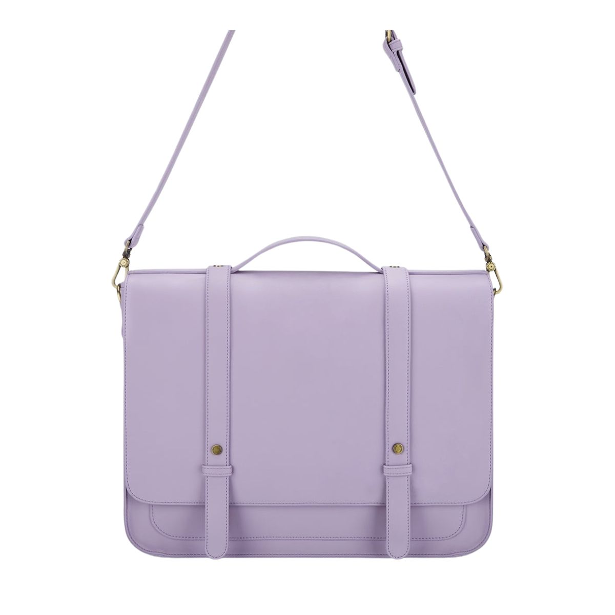 ECOSUSI MOCHILA Y MALETÍN CON LAZO REMOVIBLE SUMMER GARDEN ROMANCE PARA 14' - MORADO - 5
