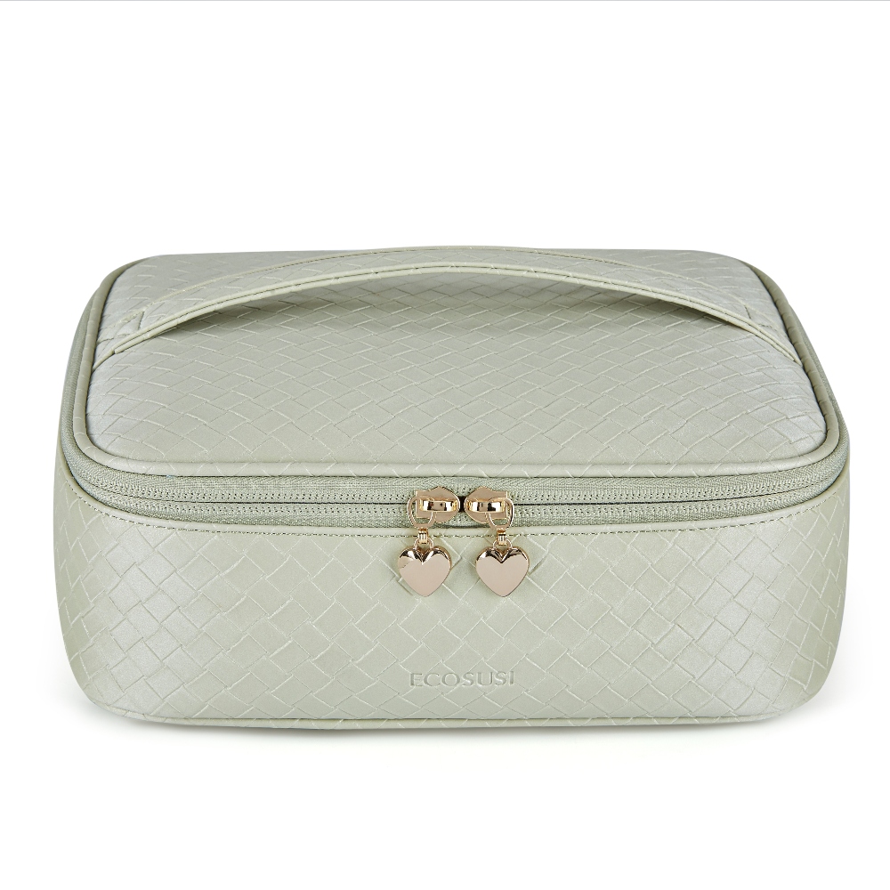 ECOSUSI NECESER TRYN PARA MAQUILLAJE ACCESORIOS - VERDE - 1