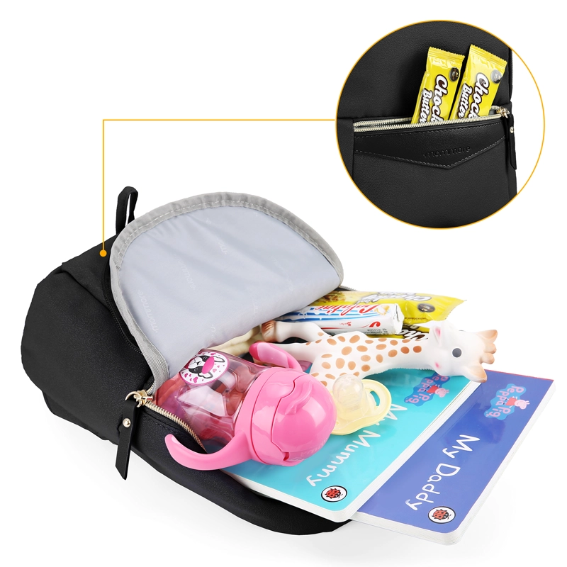 MOMMORE MOCHILA PARA NIÑOS LACY NEGRO - 2