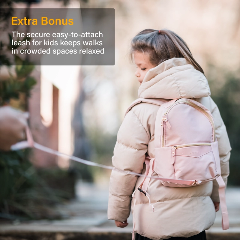 MOMMORE MOCHILA PARA NIÑOS LACY - ROSADO - 4