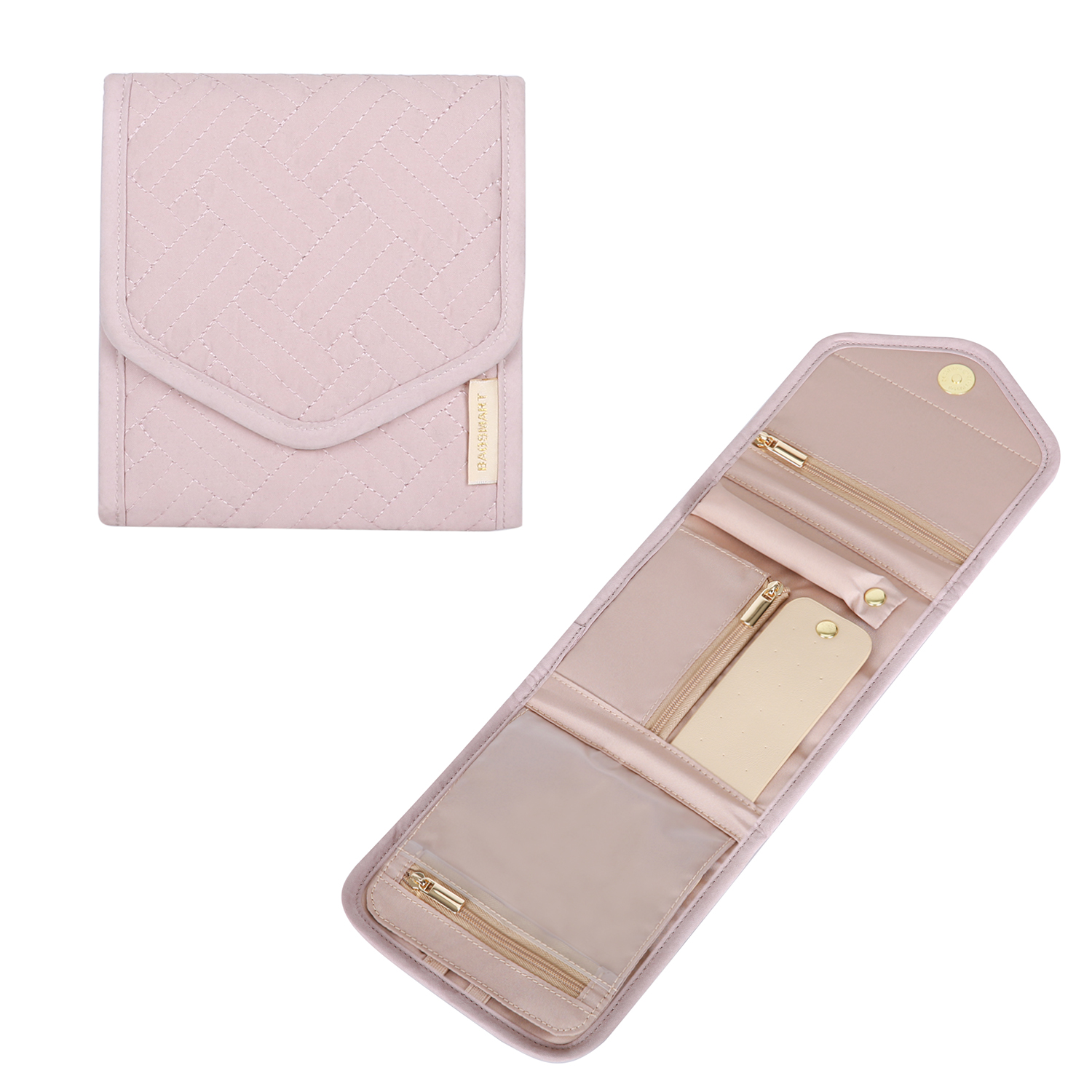 BAGSMART MINI ORGANIZADOR DE JOYAS JESSICA - ROSADO - 1