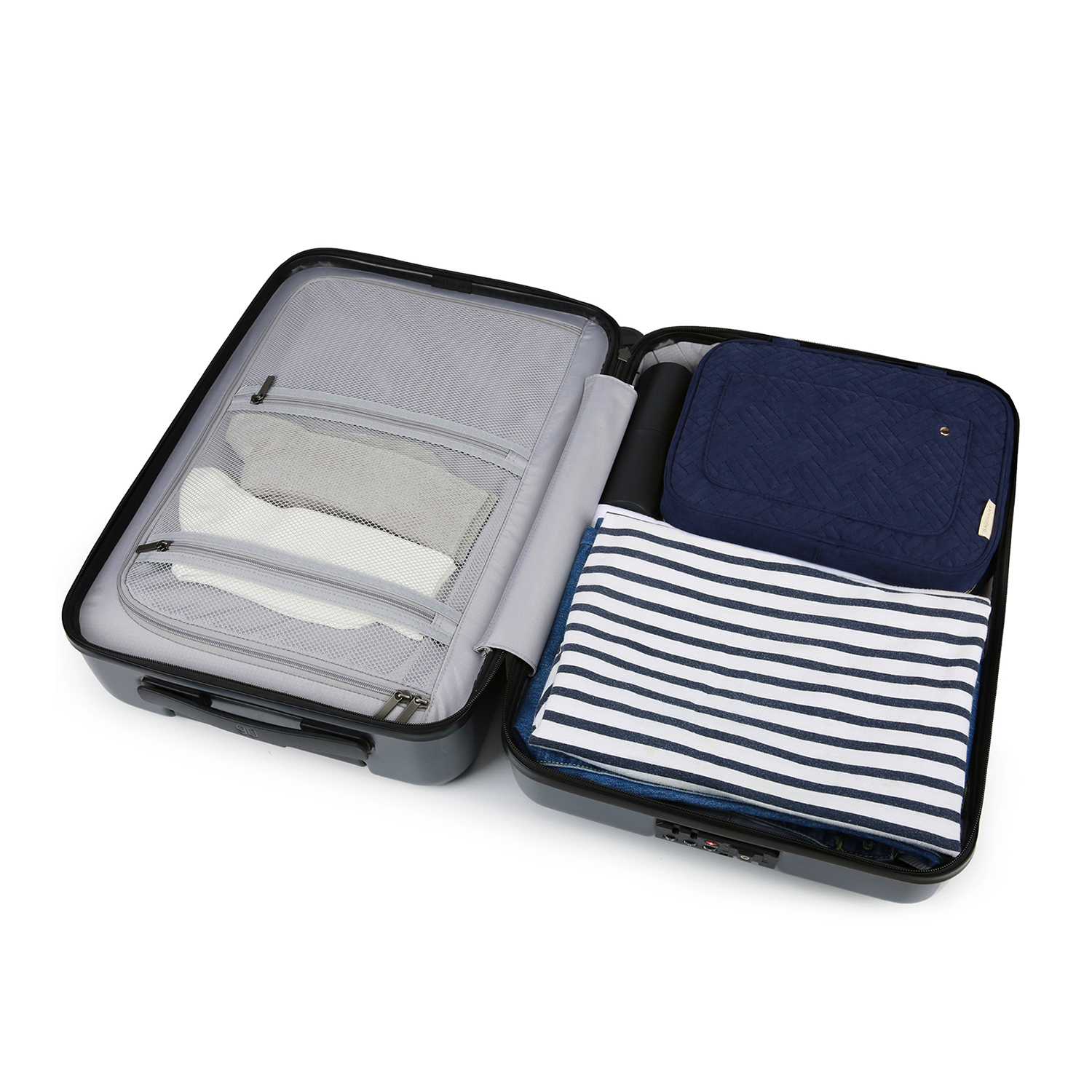 BAGSMART KIT DE VIAJE AURA - AZUL MARINO - 2