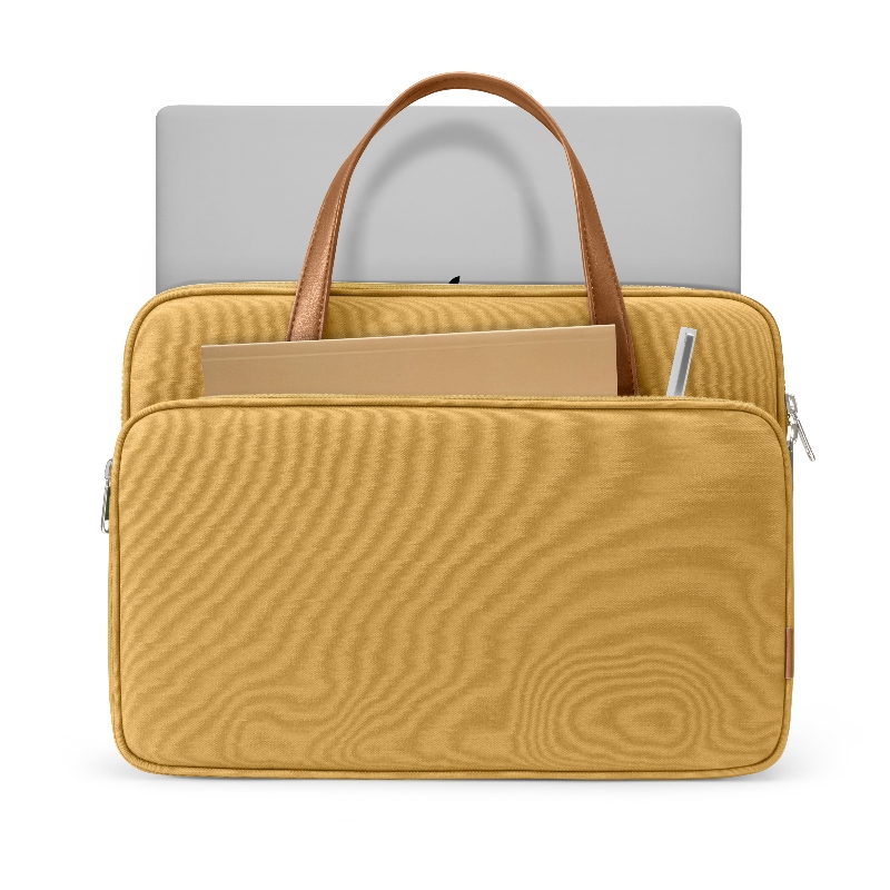 TOMTOC BOLSO PREMIUM H21 PARA 14'' MACBOOK PRO- AMARILLO - 1