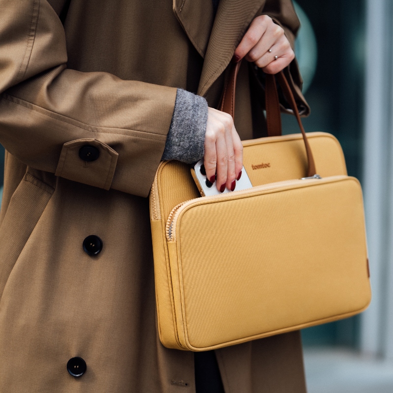 TOMTOC BOLSO PREMIUM H21 PARA 14'' MACBOOK PRO- AMARILLO - 3