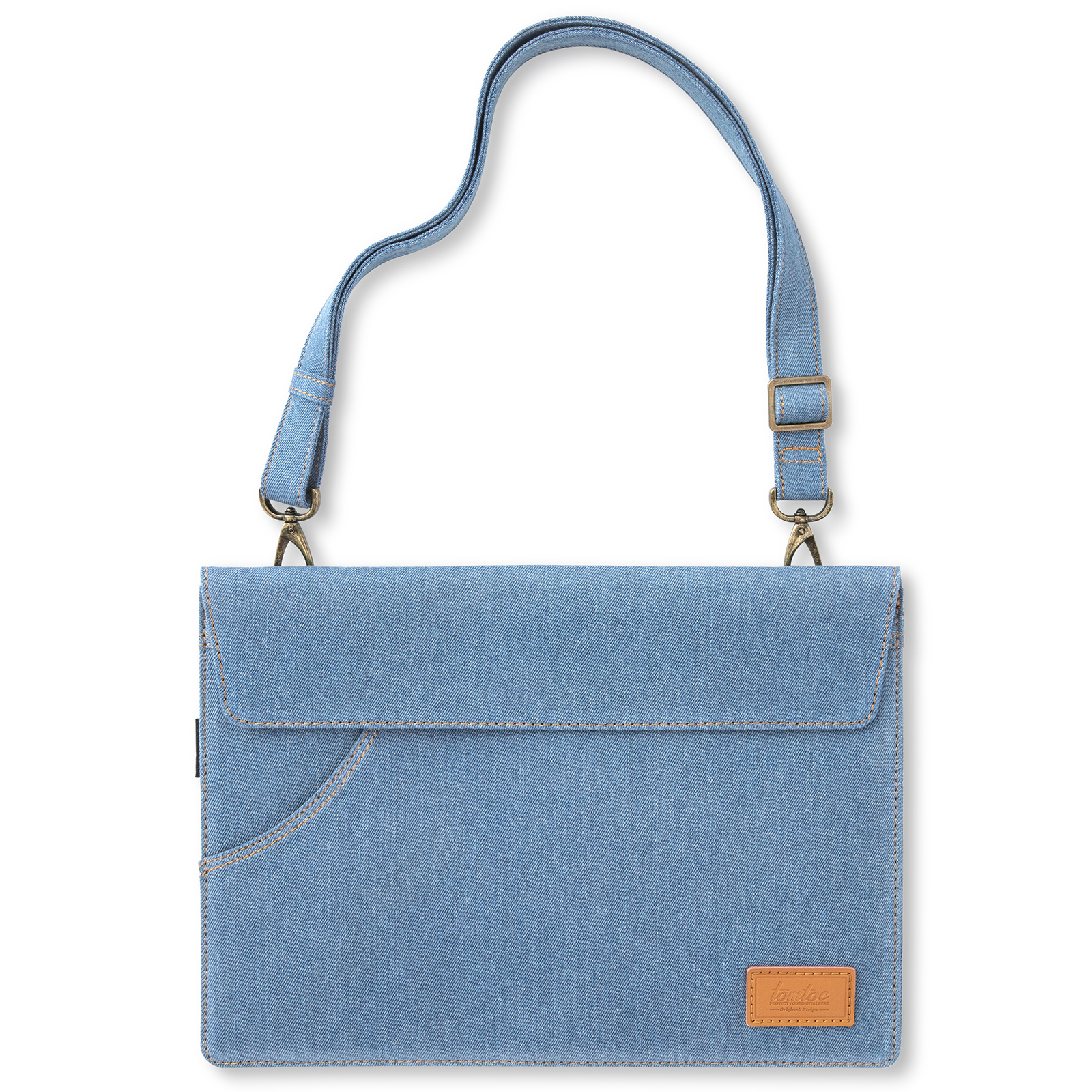 TOMTOC H26 BOLSO DENIM PARA MACBOOK AIR/PRO DE 13'' - 1