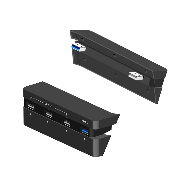 HUB USB PARA PS4 TP4-821 - 4 PUERTOS - 2