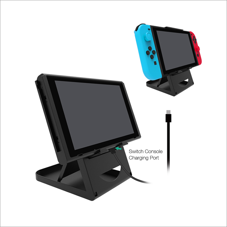 Dobe Base Soporte Plegable Ajustable para Nintendo Switch - 3