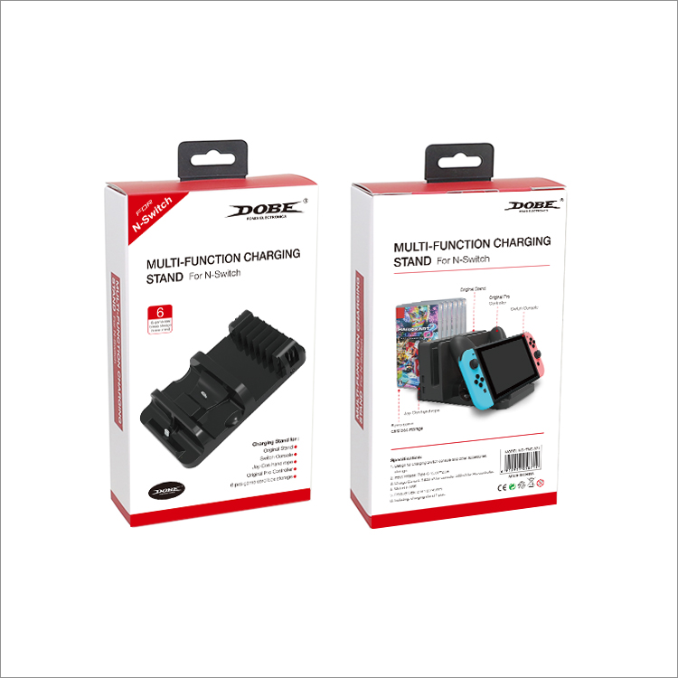 DOBE - CARCASA TRANSPARENTE PARA NINTENDO SWITCH TNS-1710 - 1