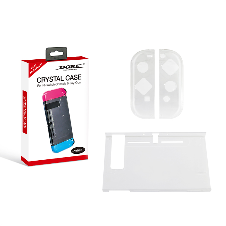 DOBE - CARCASA TRANSPARENTE PARA NINTENDO SWITCH TNS-1710 - 4