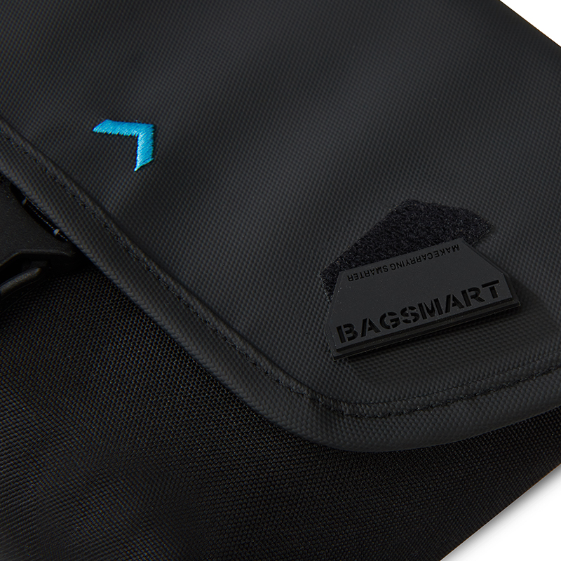 BAGSMART BANDOLERA UP XS BOLSO MENSAJERO - EN COLOR NEGRO - 4