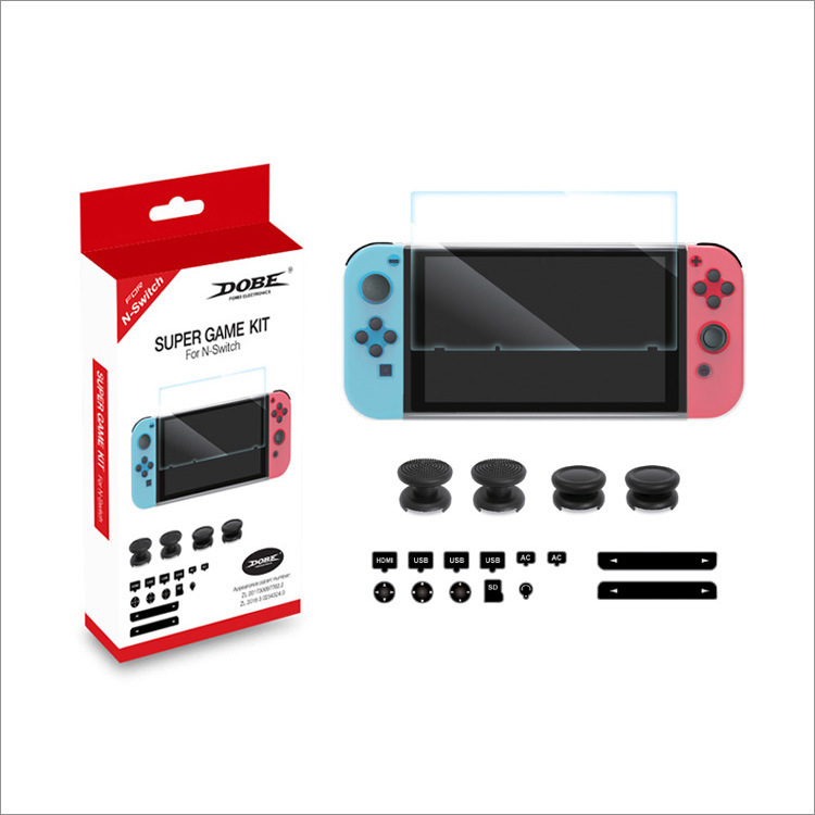 Dobe Kit Anti Polvo Nintendo Switch 13 en 1 Accesorios - 4