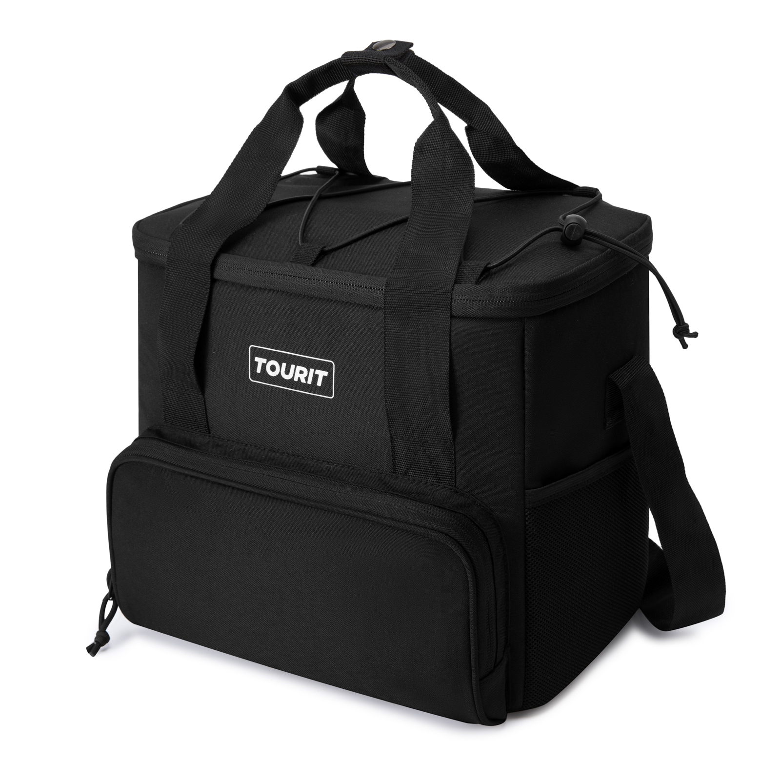 COOLER BAG TOURIT NEGRO REFRIGERADOR AISLADO PORTÁTIL DE 14L - 1