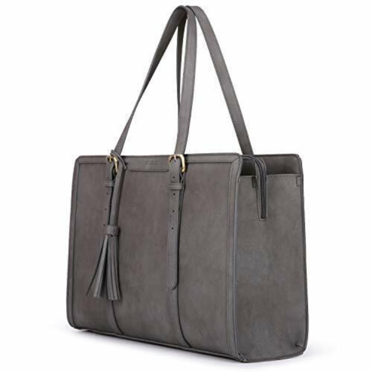 ECOSUSI BOLSA OFICINA PARA NOTEBOOK 15.6'' GRAN CAPACIDAD- GRIS - 1