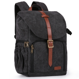 BAGSMART - MOCHILA PARA CÁMARA ANNISTON - NEGRO - 1