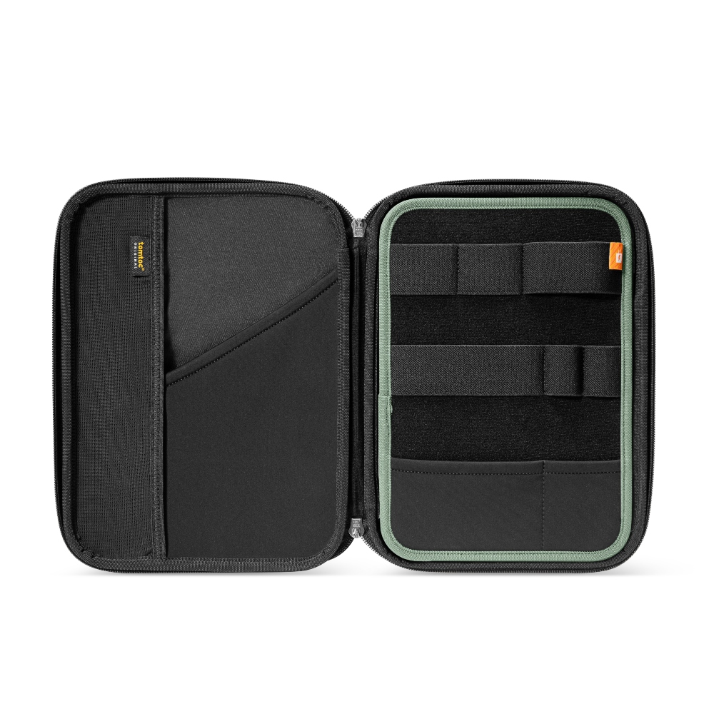 PORTAFOLIO TOMTOC A06 PLUS IPAD AIR/ PRO 11' Y ESPACIO PARA TECLADO VERDE - 3