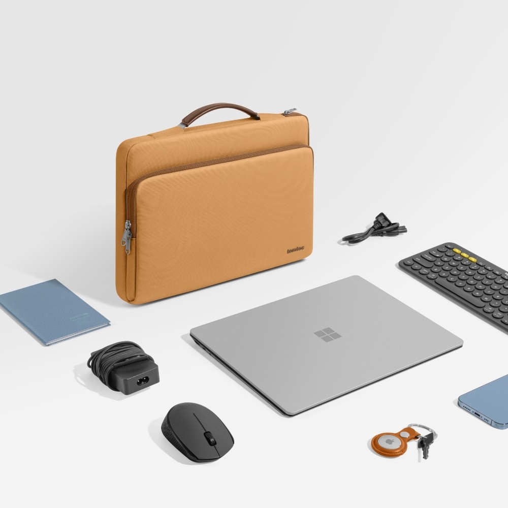TOMTOC MALETÍN A14 PARA NOTEBOOK / MACBOOK 15,6' - NARANJA - 3