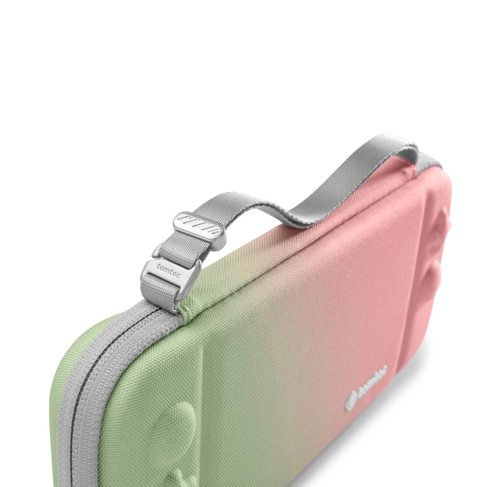 TOMTOC ESTUCHE LIGERO PARA NINTENDO SWITCH OLED - ROSA GRADIENTE - 3