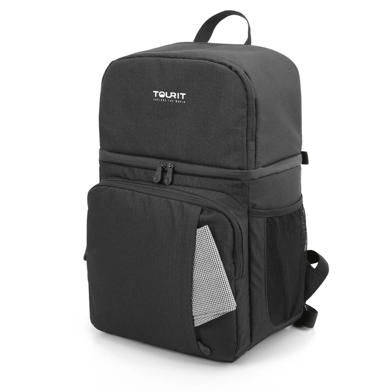 MOCHILA TOURIT TR2103009AN001 NEGRO TÉRMICA DOBLE CUBIERTA 28L - 1