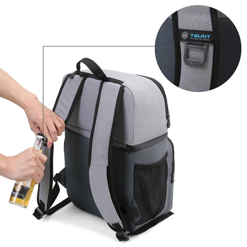 MOCHILA TOURIT TR2103009AN008 GRIS TÉRMICA DOBLE CUBIERTA 28L - 4