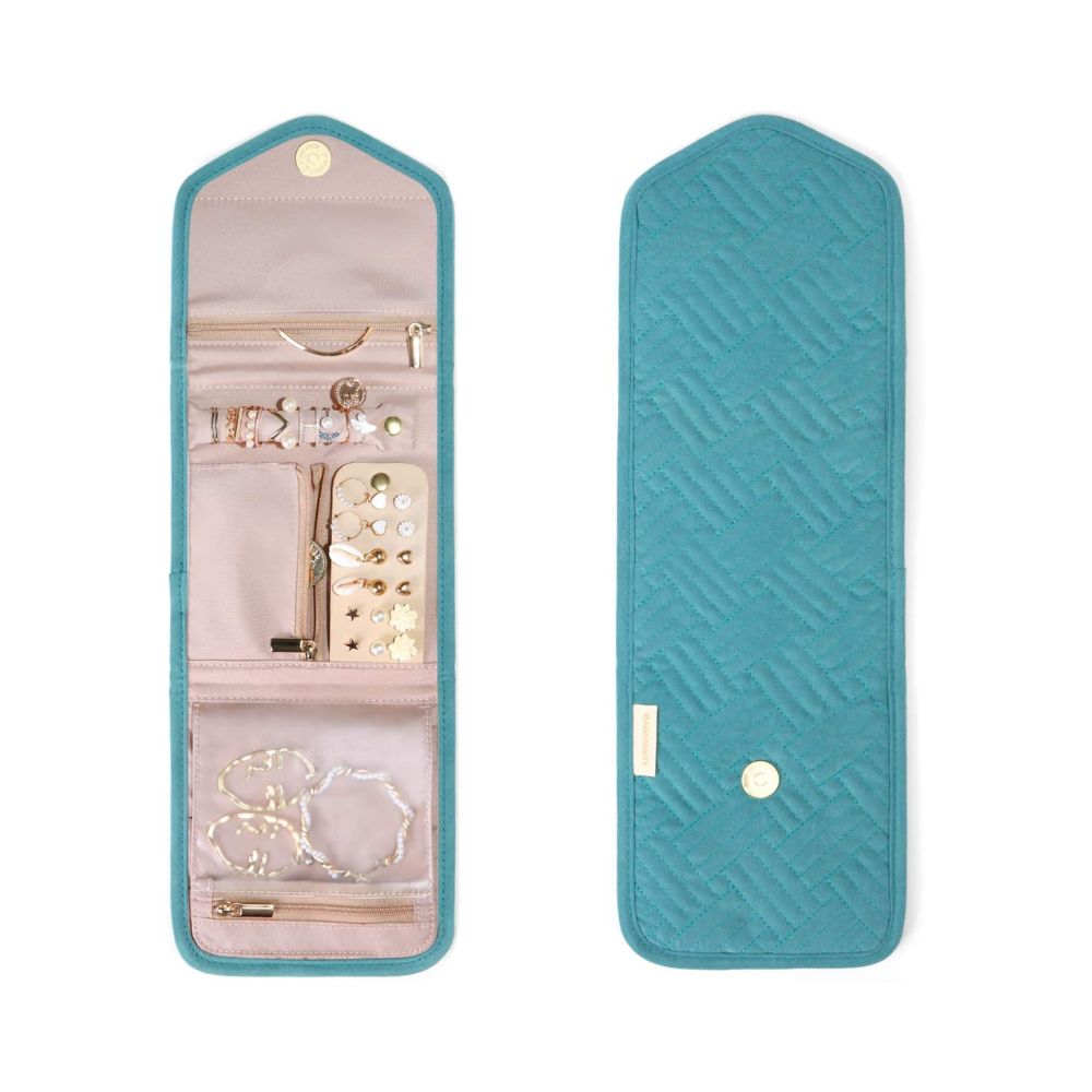 BAGSMART MINI ORGANIZADOR DE JOYAS JESSICA - TURQUESA - 3